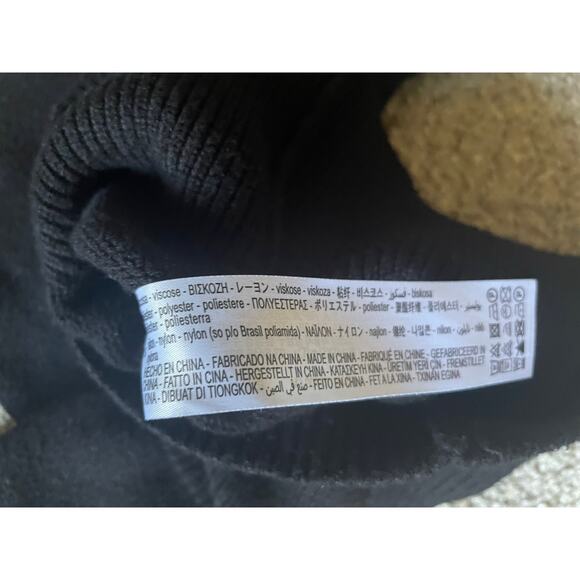 ZARA Black Turtleneck Thick Sweater Size Medium Teen/Youth Warm Winter/Fall - Picture 7 of 9